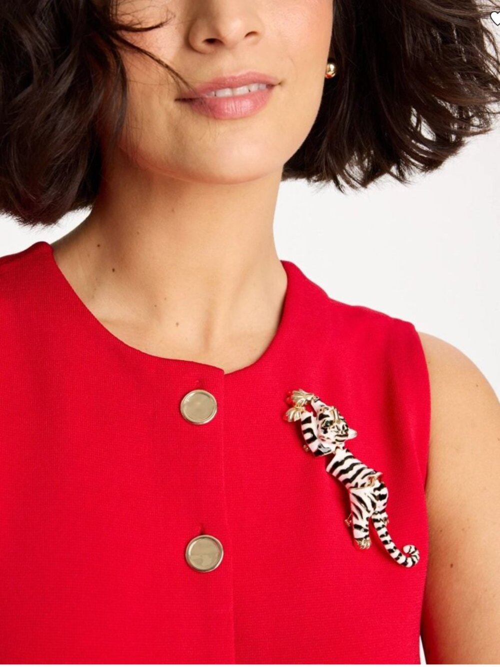 NWT - Chico's Tiger Brooch - Picture 7 of 7